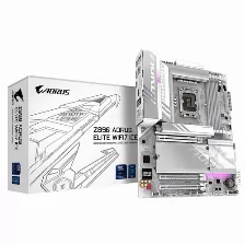 Tarjeta Madre Aorus Z890 Elite Wifi7 Ice, Atx, Intel Core Ultra, Hdmi/dp, 4xddr5-dimms, 1xpcie 5.0, 3xpcie 4.0, Usb 3.2, Sata 3.0, M.2